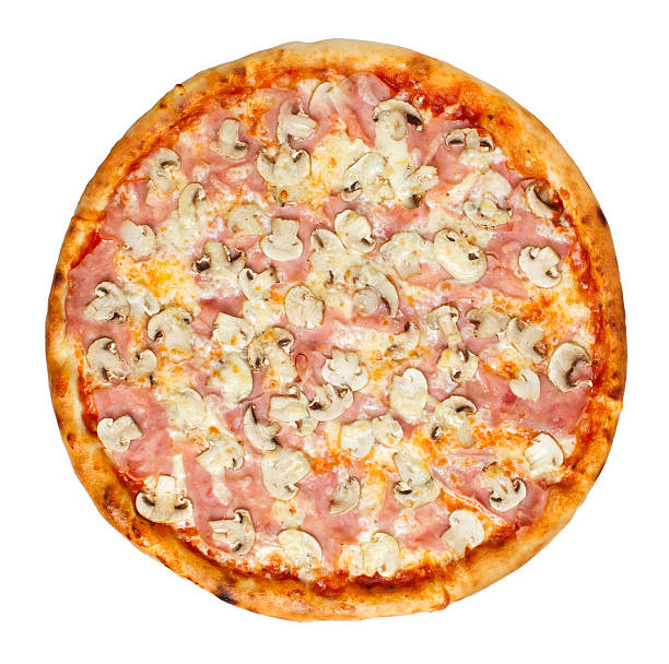 Ham and Mushroom Pizza
